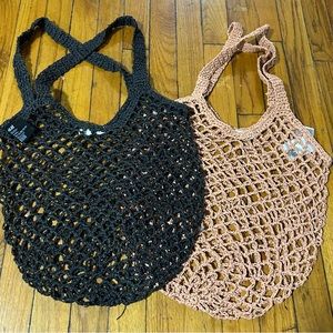 H&M netted shoulder bag